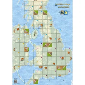   Carcassonne - Maps Great Britain Carcassonne - Térkép Anglia