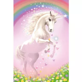 Pink unicorn, 150 pcs (56354) Rosa Einhorn