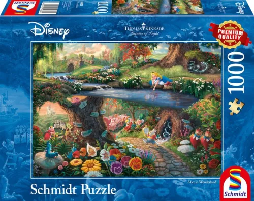 Disney, Alice in wonderland, 1000 db (59636) Disney, Alice im Wunderland