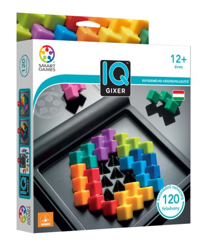 Smart Games IQ-Gixer egyszemélyes készségfejlesztő társasjáték