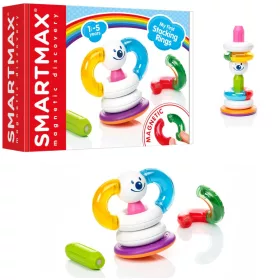   SmartMax My First Stacking Rings mágneses építőjáték 1 éves kortól