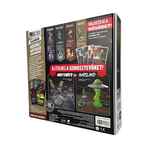Unmatched Kalandok: Titokzatos történetek társasjáték