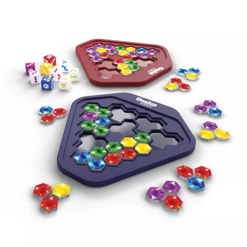 SmartGames Genius Gems logikai társasjáték – Gyorsasági drágakő-párbaj több mint 10 000 kihívással