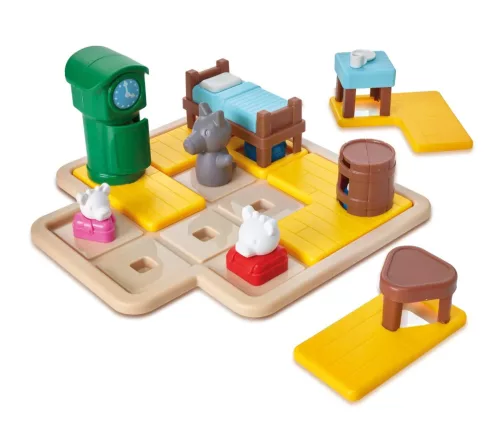 Smart Games A farkas & a 7 kecskegida logikai játék – Mesés 3D bújócska 48 feladvánnyal