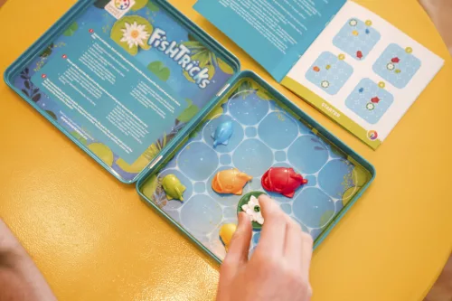 Smart Games Magnetic Travel – CsaliCsel logikai játék – Mágneses utazójáték 48 feladvánnyal