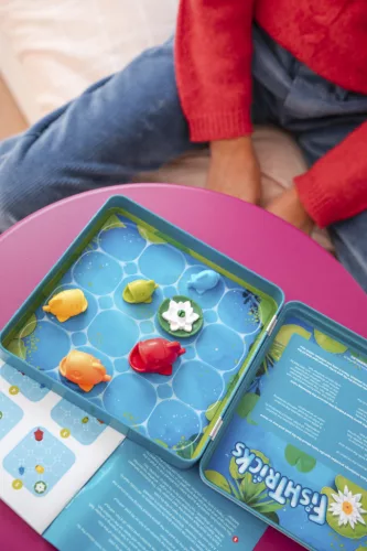 Smart Games Magnetic Travel – CsaliCsel logikai játék – Mágneses utazójáték 48 feladvánnyal