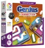 SmartGames Genius Connection logikai társasjáték – Gyorsasági és stratégiai párbajjáték 576 feladvánnyal