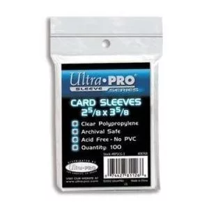 Ultra PRO Prémium Kártyavédõ fólia 2-1/2 X 3-1/2 UP - Standard Sleeves - Premium Card (100 Sleeves) (63,5 x 88 mm)