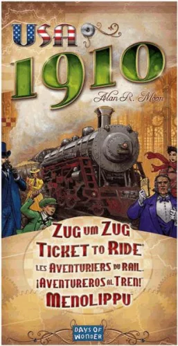 Ticket to Ride USA 1910 Zug um Zug-Erweiterung 1910