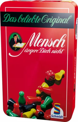 Ki nevet a végén? - Fémdobozban (51204) Mensch ärgere Dich nicht (51204)