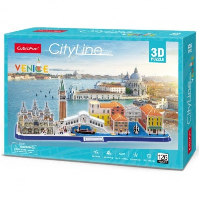 Cubic Fun 3D puzzle City Line Velence