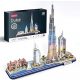 Cubic Fun 3D puzzle City Line Dubai LED-es