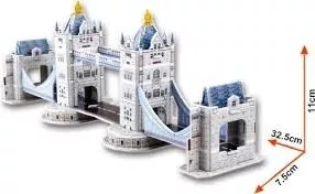 Cubic Fun 3D puzzle Tower Bridge 52 db-os