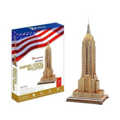 Cubic Fun 3D puzzle nagy Empire State Building 66 db-os