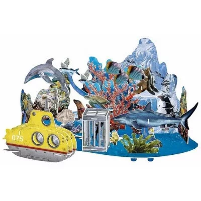 Cubic Fun 3D puzzle Kaland a tenger alatt