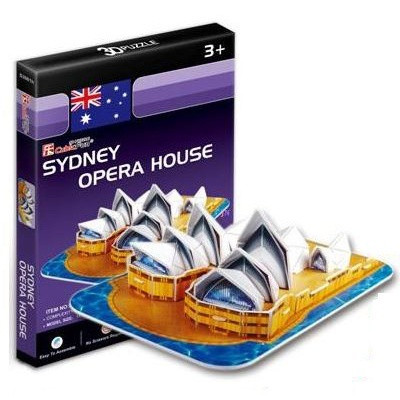 Cubic Fun 3D puzzle mini méret Sydney Opera House
