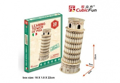 Cubic Fun 3D puzzle mini méret Leaning Tower of Pisa