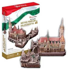 Cubic Fun 3D puzzle Mátyás-templom Halászbástya