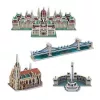 Cubic Fun Mini építészeti sorozat 3Dmagyar épületek