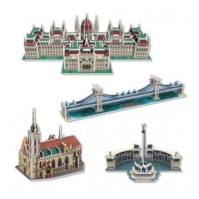Cubic Fun Mini építészeti sorozat 3Dmagyar épületek