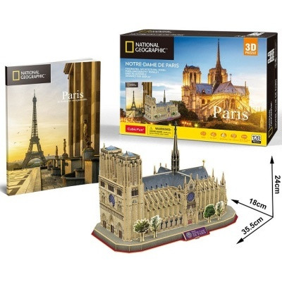 Cubic Fun 3D puzzle City Trav. Notre Dame