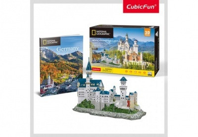 Cubic Fun 3D puzzle City Trav. - Németország Neuschwanstein Castle 121 db-os