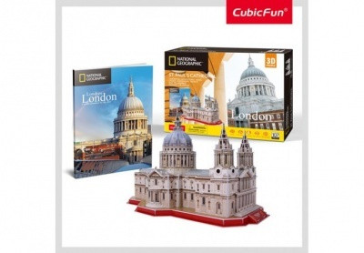 Cubic Fun 3D puzzle City trav. London - St. Paul's Cathedral 107 db-os