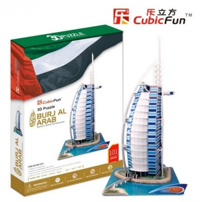Cubic Fun 3D puzzle Burj Al Arab 101 db -os