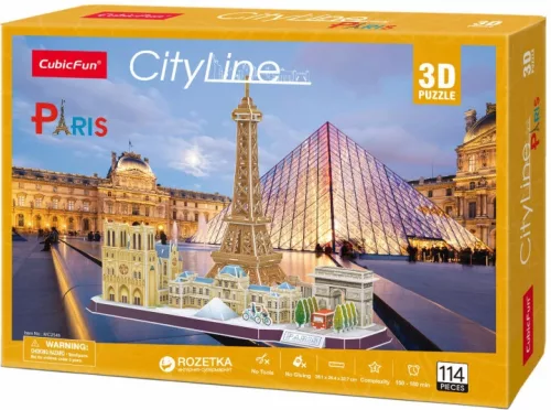 Cubic Fun 3D puzzle City Line Párizs