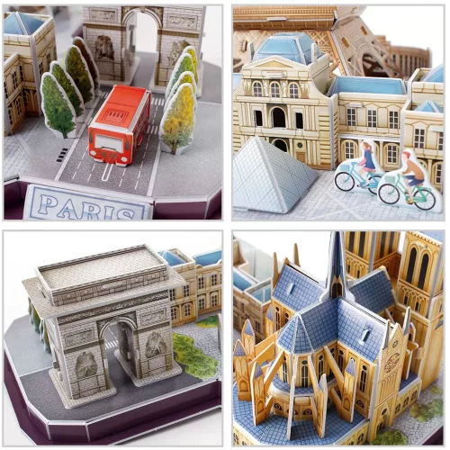 Cubic Fun 3D puzzle City Line Párizs