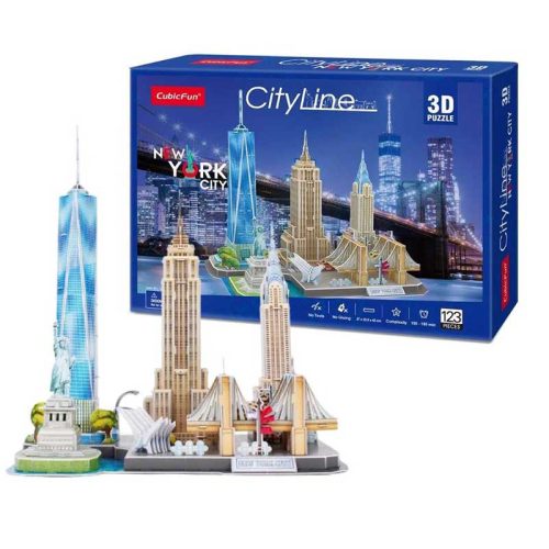 Cubic Fun 3D puzzle City Line New York