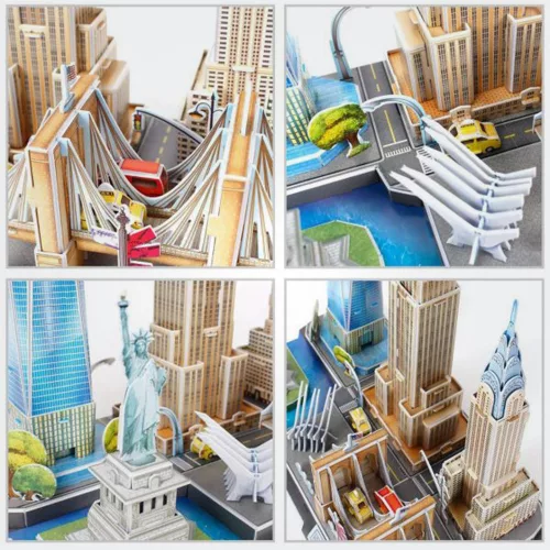 Cubic Fun 3D puzzle City Line New York