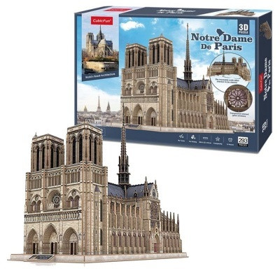 Cubic Fun 3D puzzle Notre Dame exkluzív
