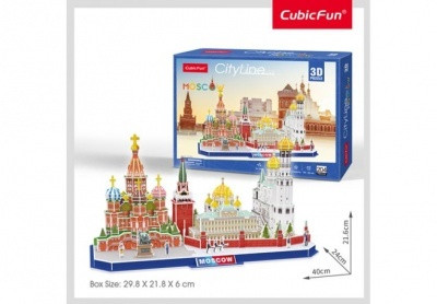 Cubic Fun 3D puzzle City Line Moszkva 668