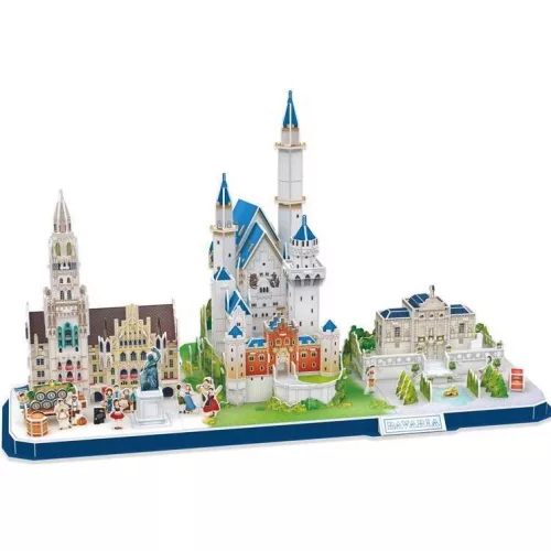 Cubic Fun 3D puzzle City Line Németo-Bajoro. 675