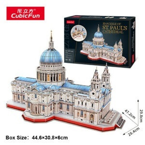 Cubic Fun 3D puzzle St Paul's Cathedral 643 db-os