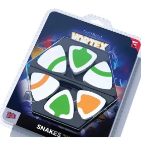   Vortex Snakes, kiegészítő korongkészlet a Vortex Exkluzív társasjátékhoz (narancs-zöld)