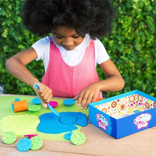 Gyurmakészlet betűkkel - Playfoam Sand ABC Cookies