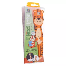   Flexilight könyvjelző olvasólámpa - Tigris - újratölthető