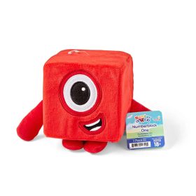   Numberblocks One plüss figura – hivatalos BBC karakter, 18 hónapos kortól
