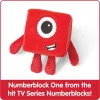 Numberblocks One plüss figura – hivatalos BBC karakter, 18 hónapos kortól