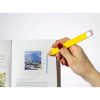 Könyvjelző toll BETÉTTEL - YELLOW (sárga)