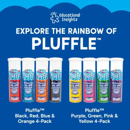 Playfoam Pluffle™ Twist Glow-in-the-Dark – világító, mágikus érzékszervi játék