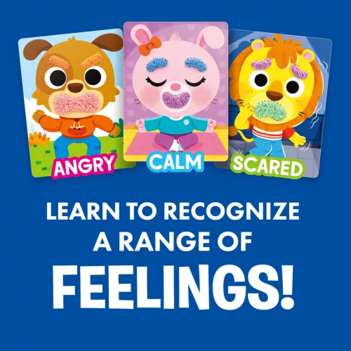 Playfoam Shape & Learn Feelings – érzékszervi, érzelmi fejlesztő készlet