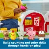 LER7745 - Peekaboo Learning Barnyard Playset farm játszóház