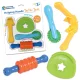 Learning Resources Helping Hands Tactile Tools – gyurmakellék készségfejlesztő eszközkészlet, 4 db (3–7 év)