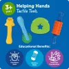 Learning Resources Helping Hands Tactile Tools – gyurmakellék készségfejlesztő eszközkészlet, 4 db (3–7 év)