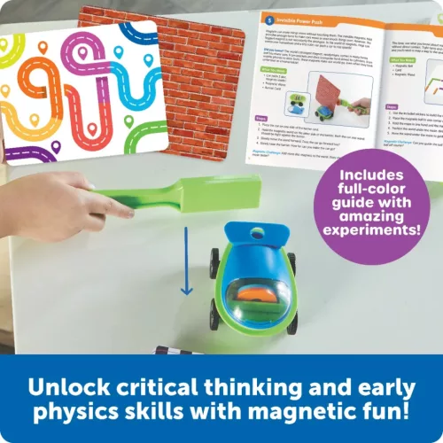 Learning Resources STEM Explorers Magnetworks – Mágneses kísérletező fejlesztőjáték (96 részes)