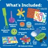 Learning Resources STEM Explorers Magnetworks – Mágneses kísérletező fejlesztőjáték (96 részes)