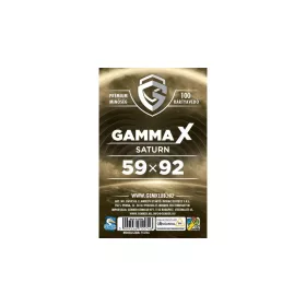 GK Gamma X - Saturn kártyavédő (59x92 mm)
